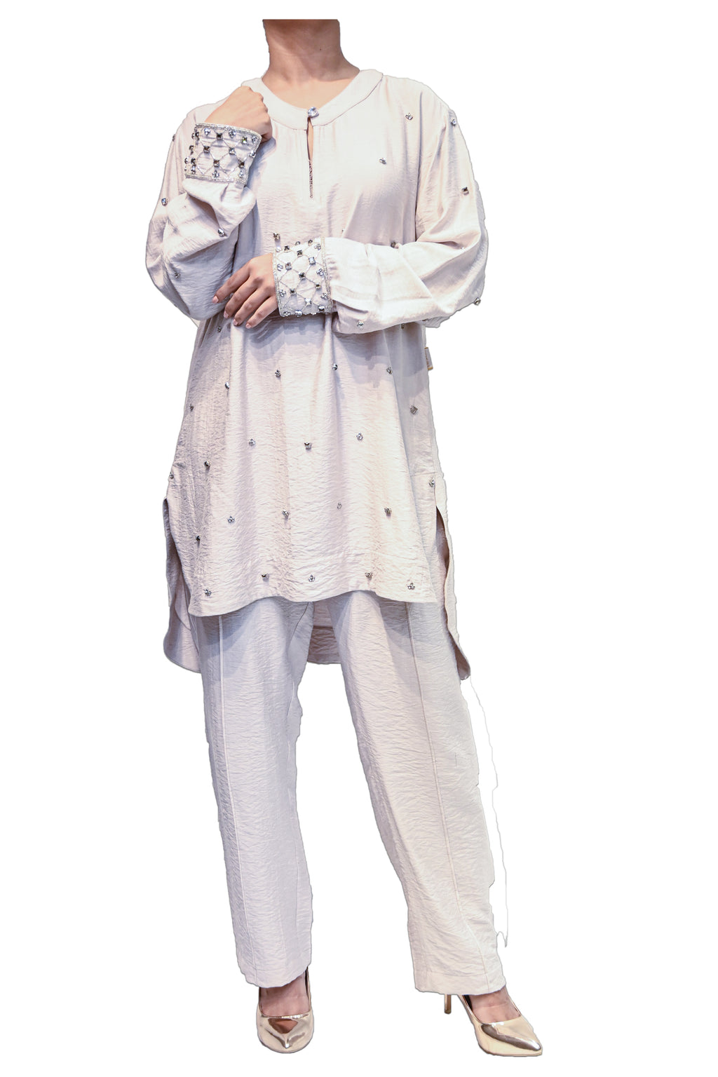 Nadia Co-Ord set Gray