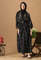 Printed Jacket Dress kaftan style
