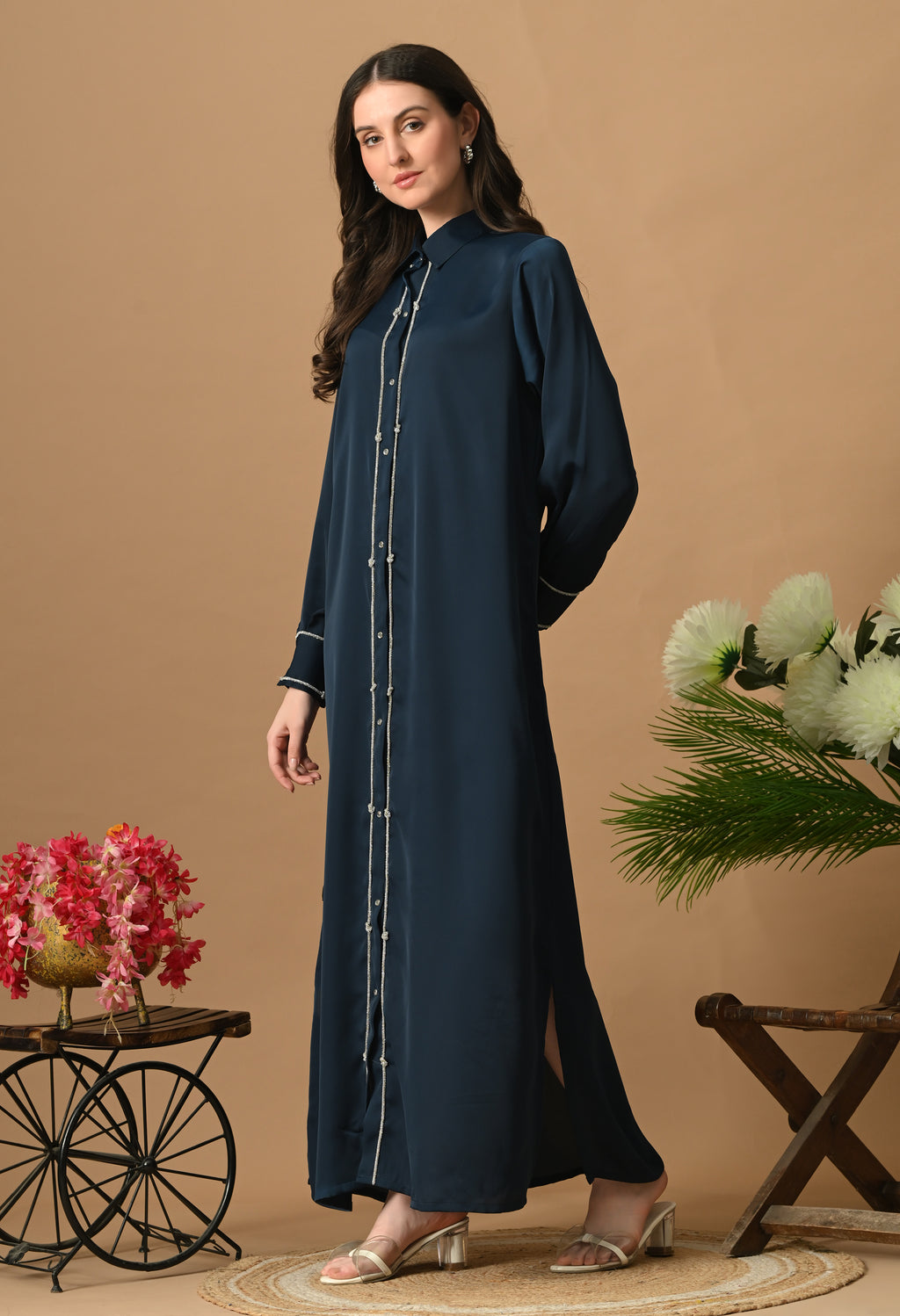 Maxi Dress Rhinestone cord