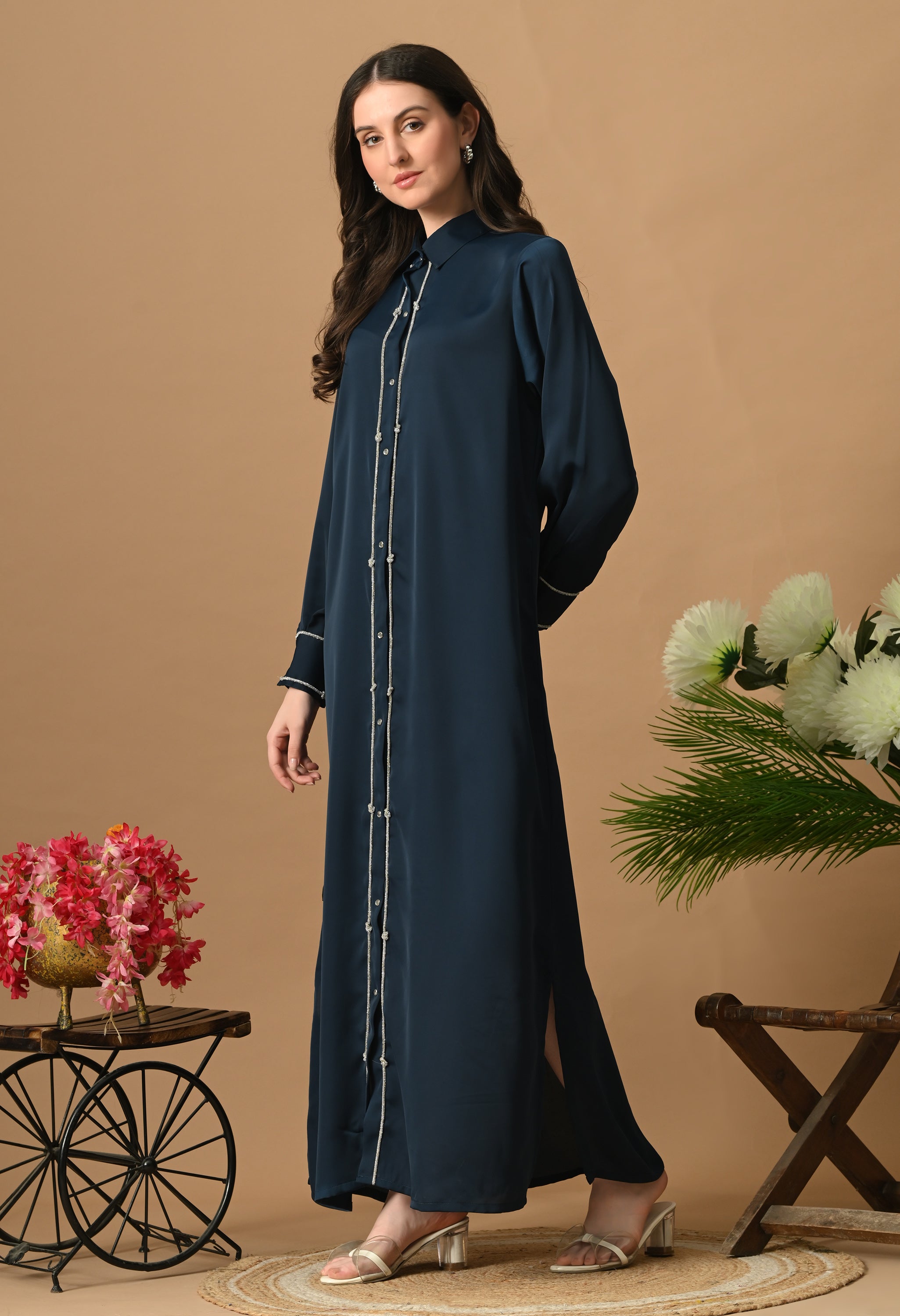Maxi Dress Rhinestone cord