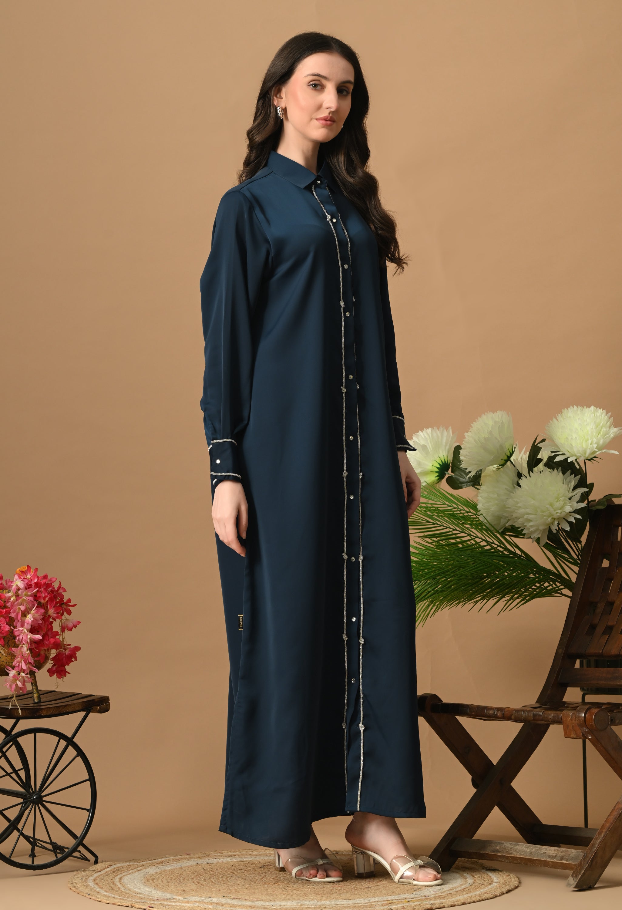 Maxi Dress Rhinestone cord