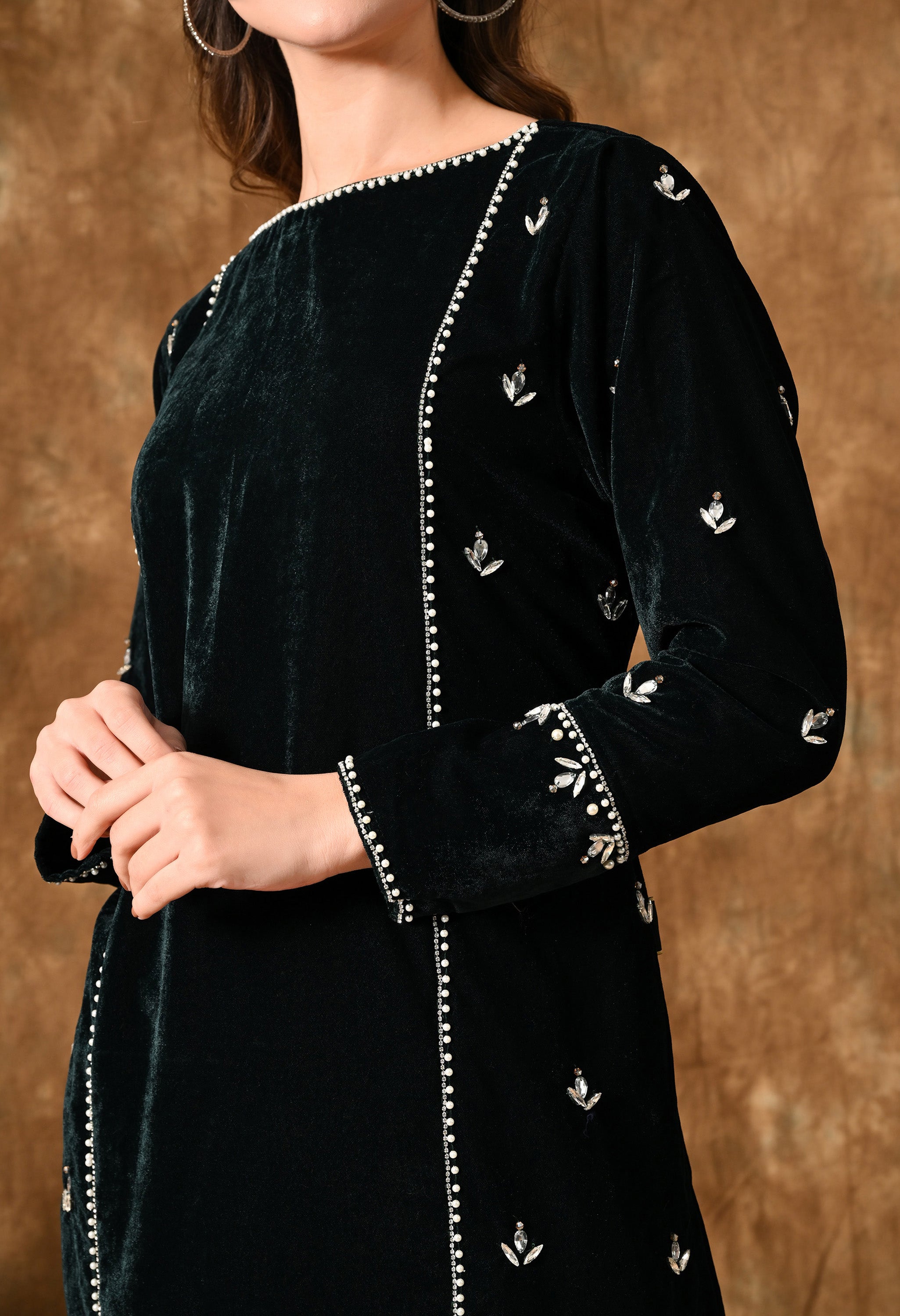 Safah Velvet Dress