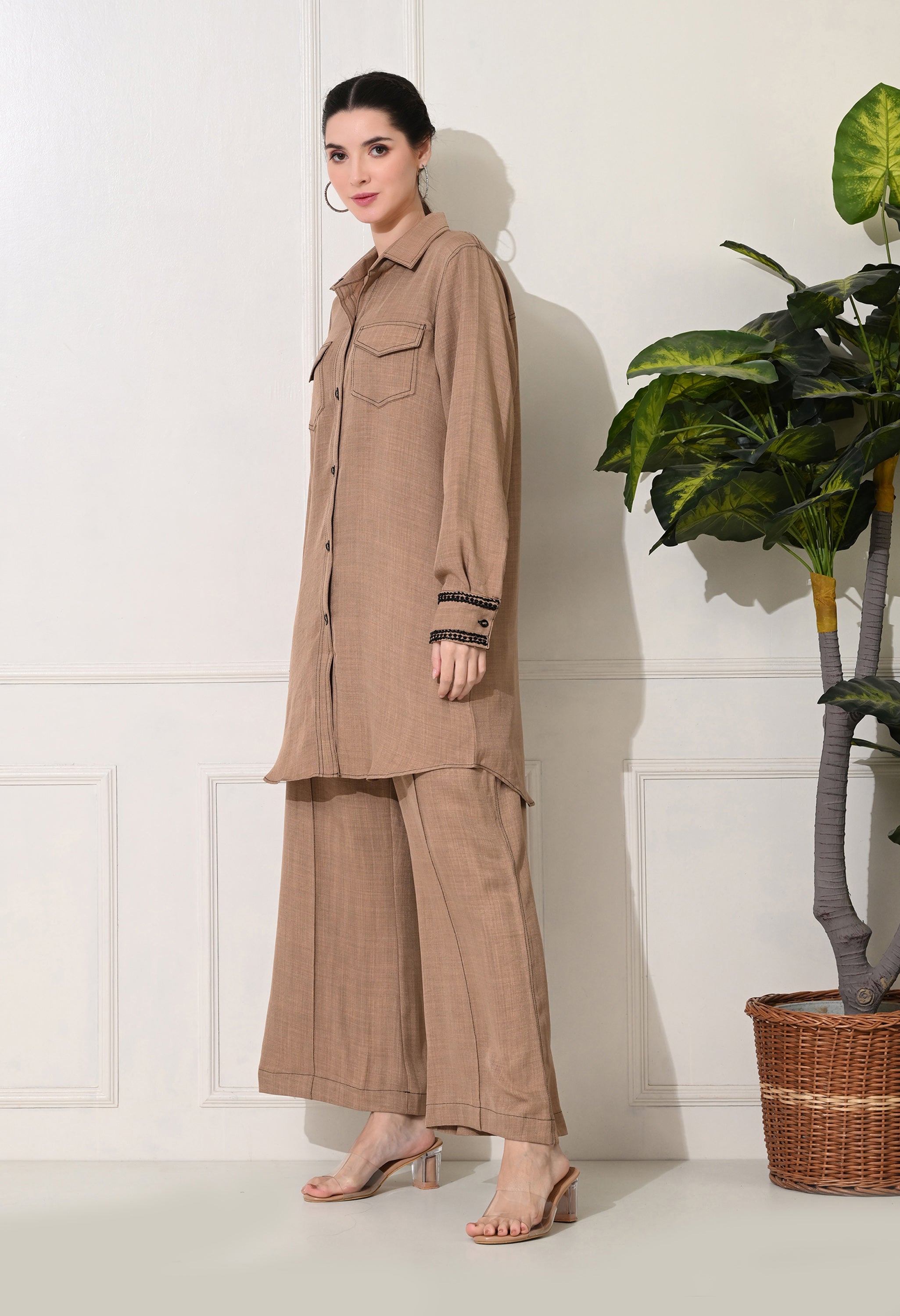 Khaki Co-ord set