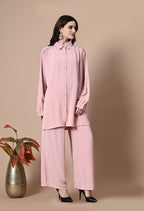 Crystal Rain Co-Ord Set (Pink)