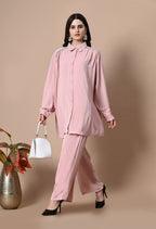 Crystal Rain Co-Ord Set (Pink)