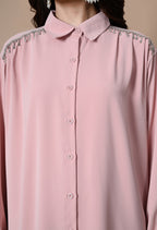 Crystal Rain Co-Ord Set (Pink)