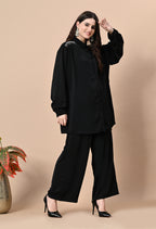 Crystal Rain Co-Ord Set Black