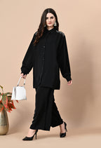 Crystal Rain Co-Ord Set Black