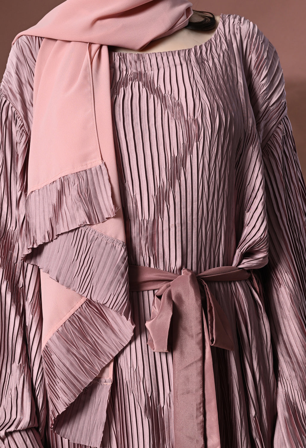 Nebula Pleated Maxi Dress