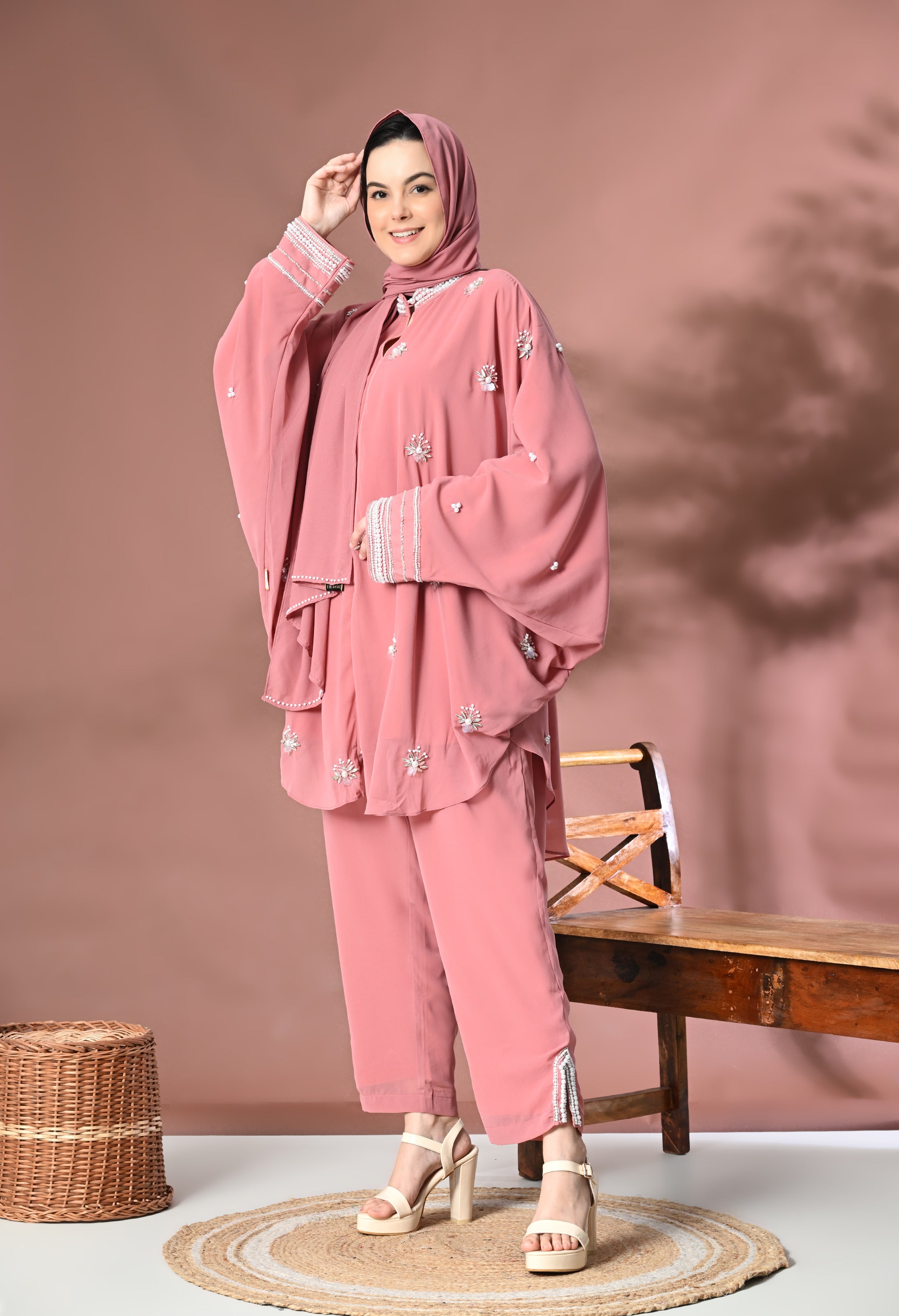 Greta Co-Ord Set Pink