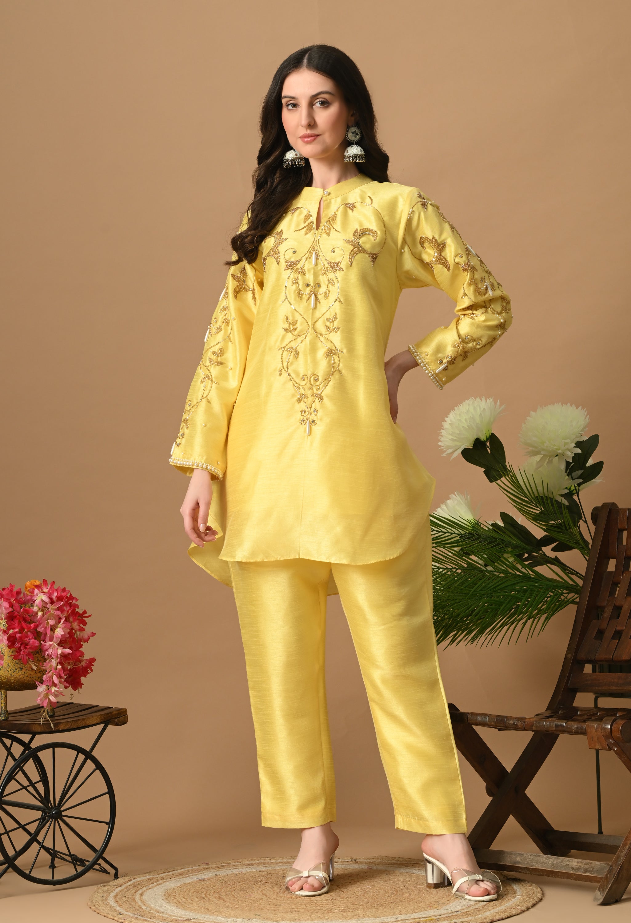 Heelah Co-Ord set (Yellow)