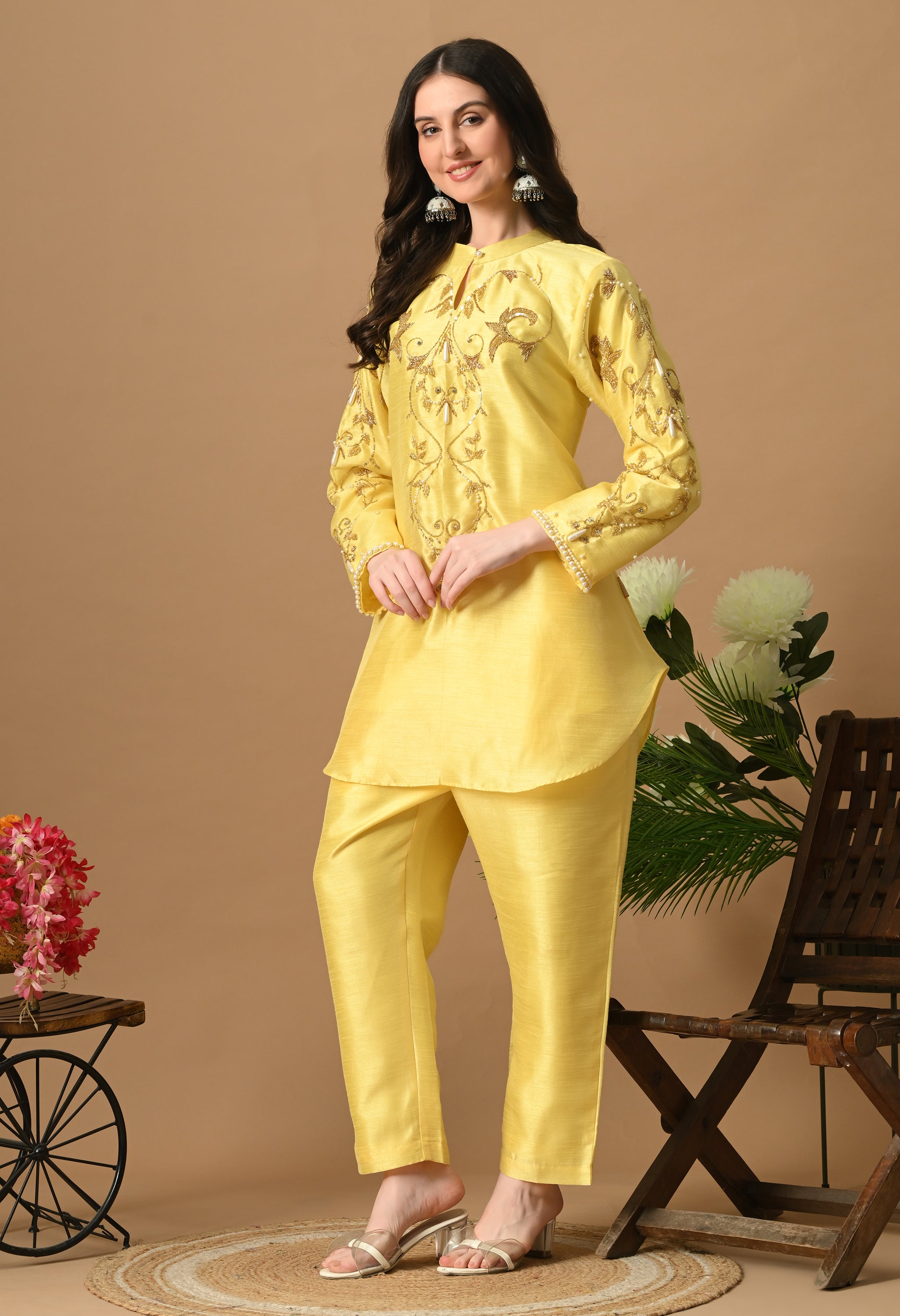 Heelah Co-Ord set (Yellow)