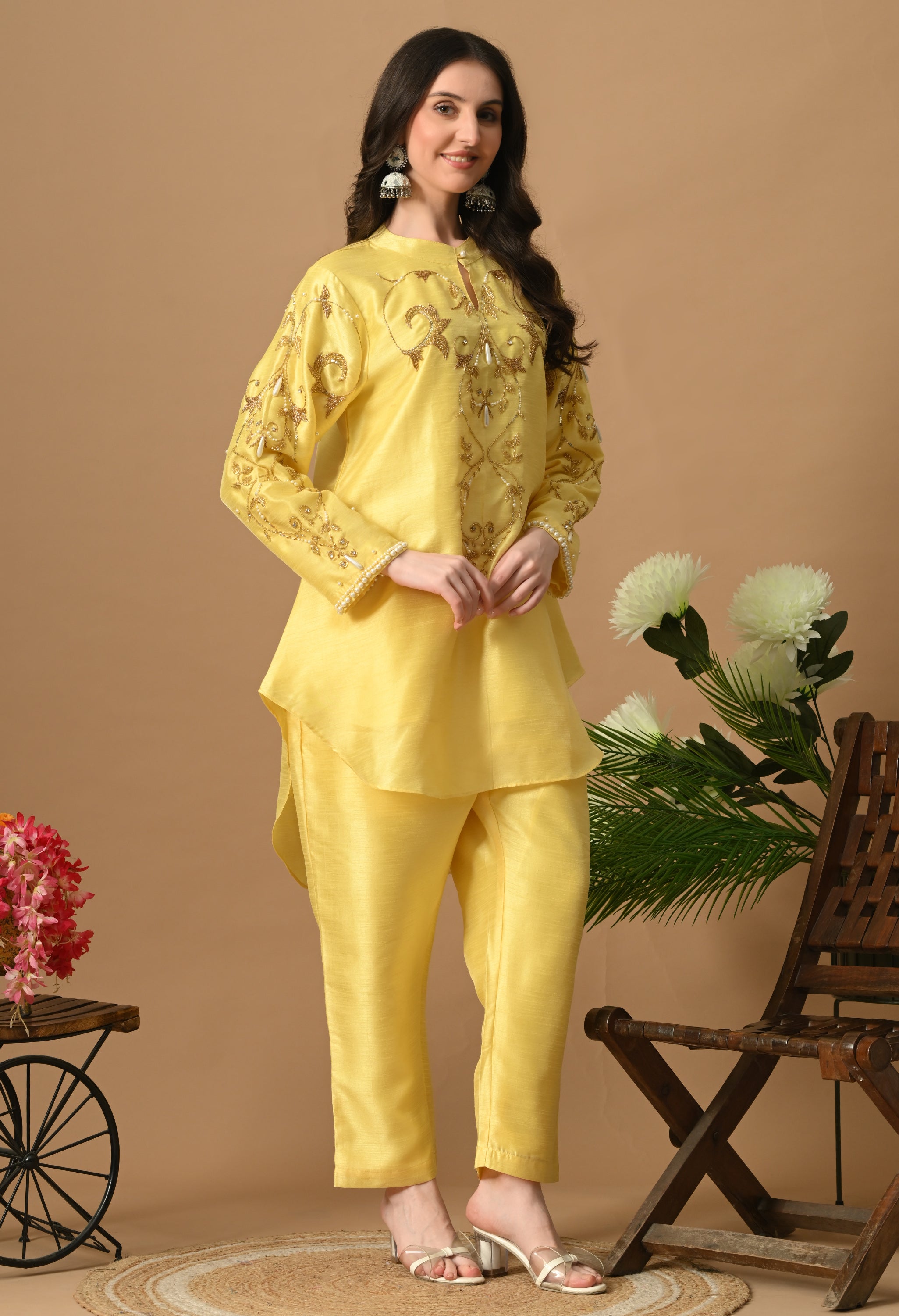 Heelah Co-Ord set (Yellow)
