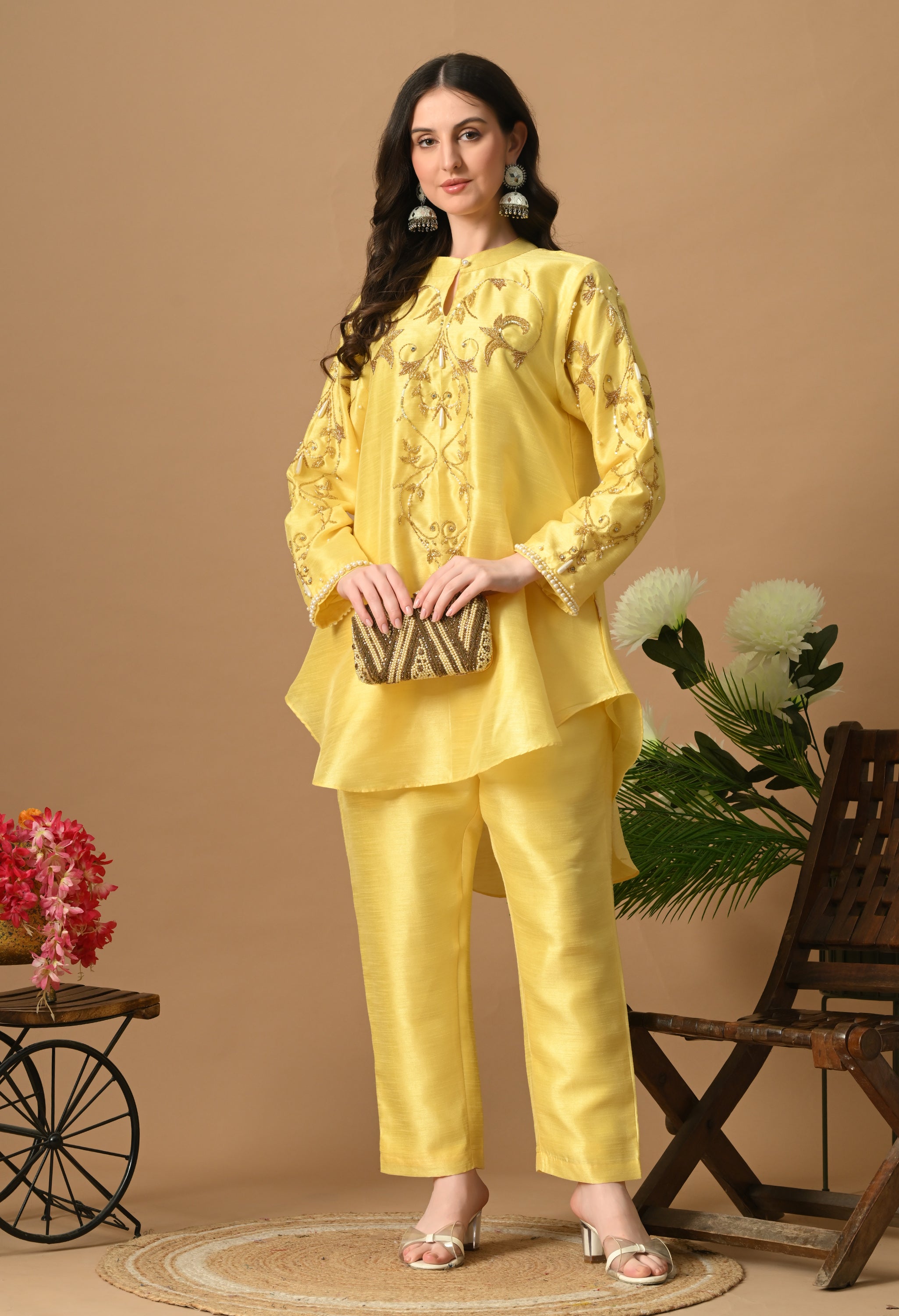 Heelah Co-Ord set (Yellow)