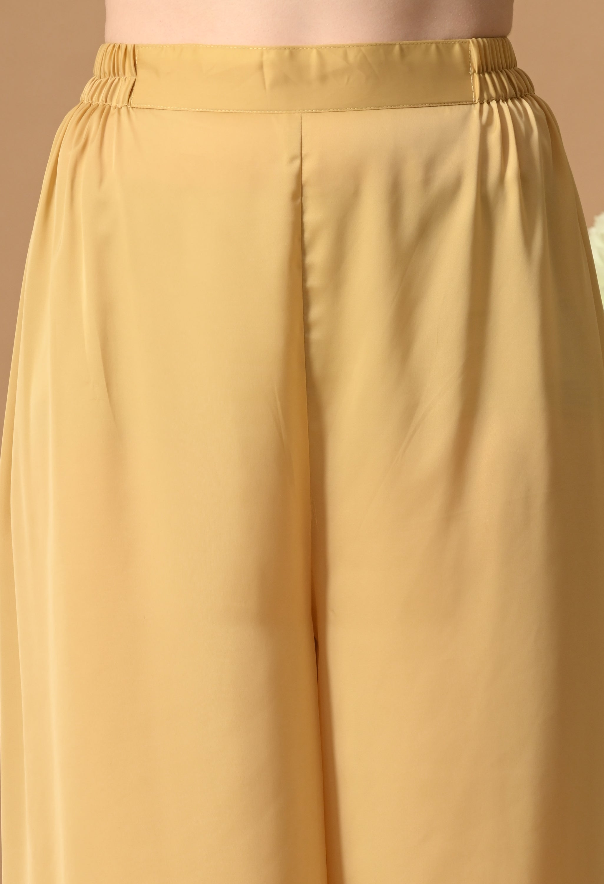 Lace Work Co-Ord Set (Beige)