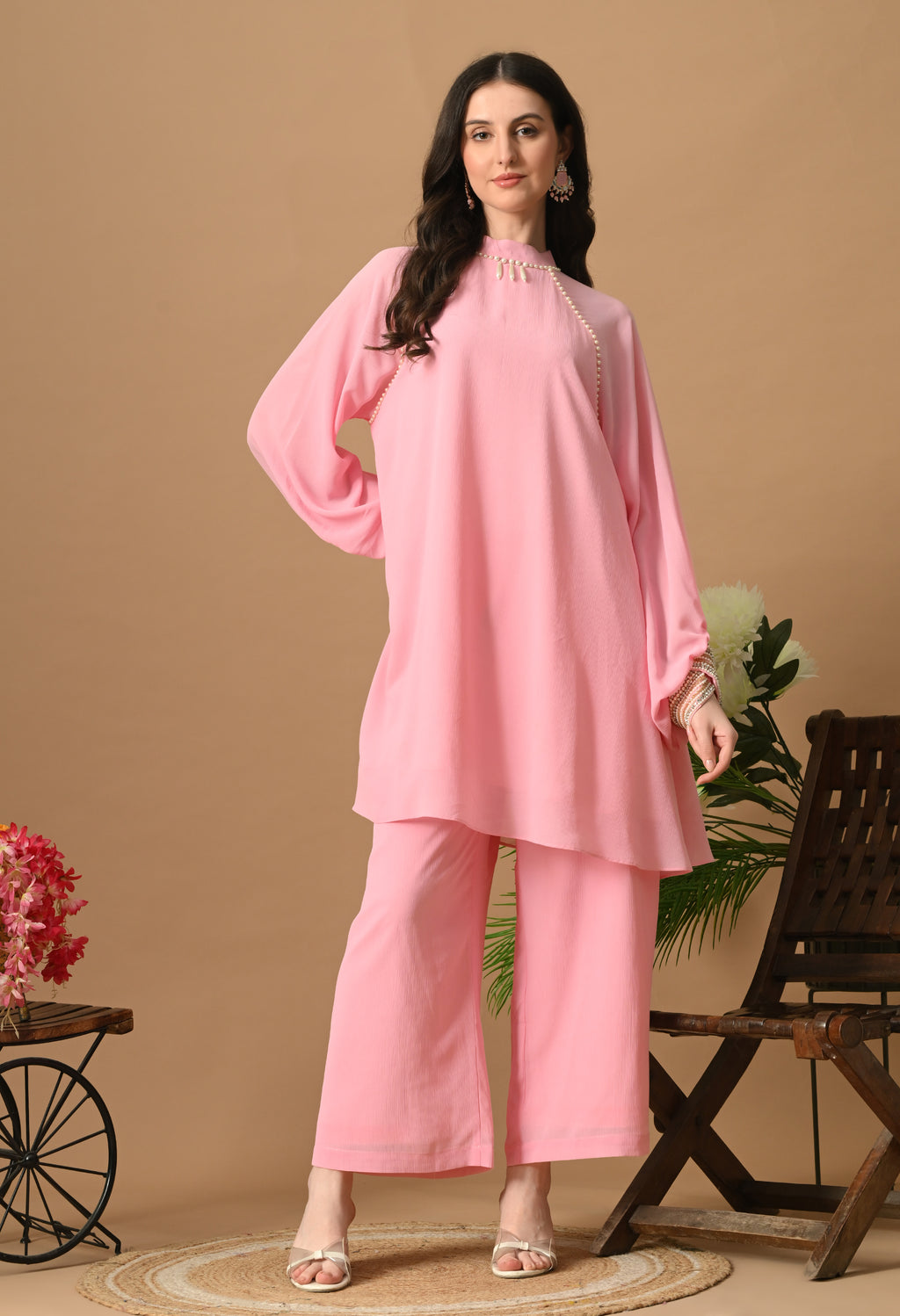 Hania Co-Ord set (Pink)