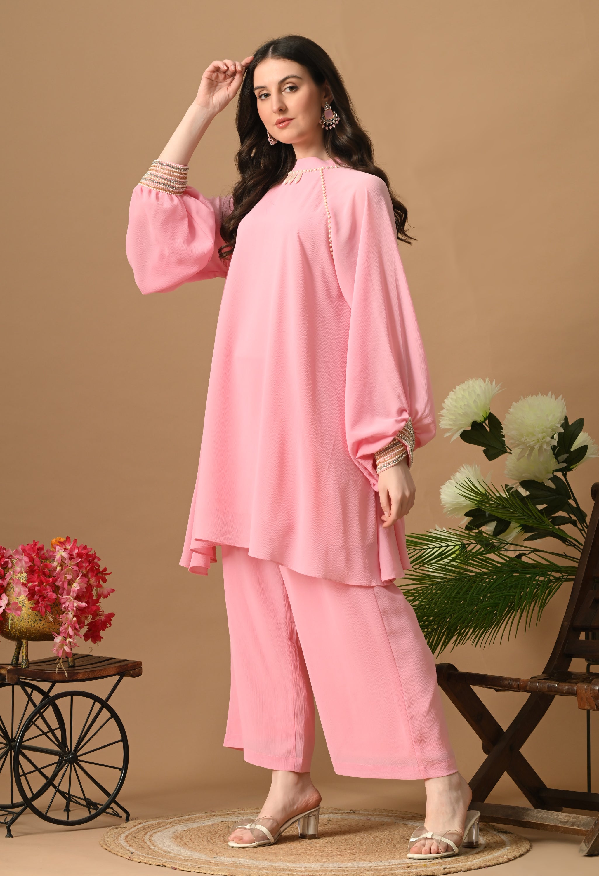 Hania Co-Ord set (Pink)