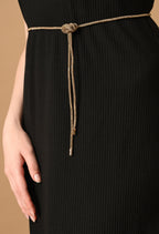Multi-purpose Rhinestone Cord Belt (Golden)