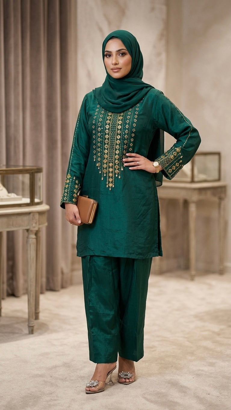 Emerald Noor Dress