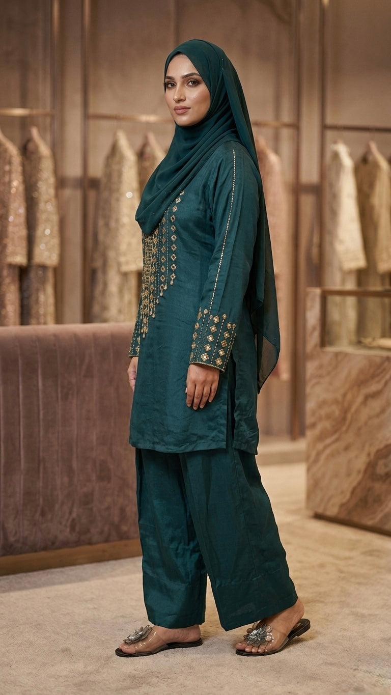 Emerald Noor Dress