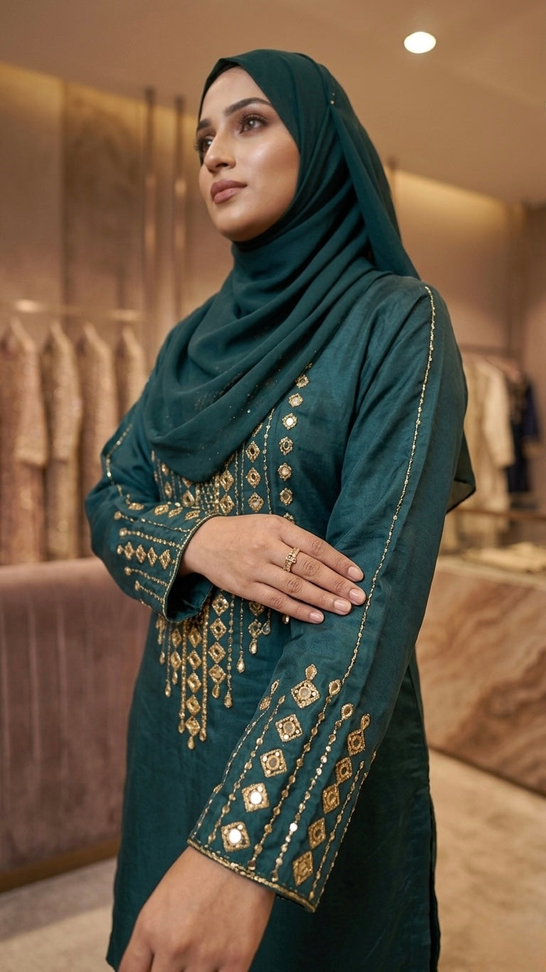 Emerald Noor Dress