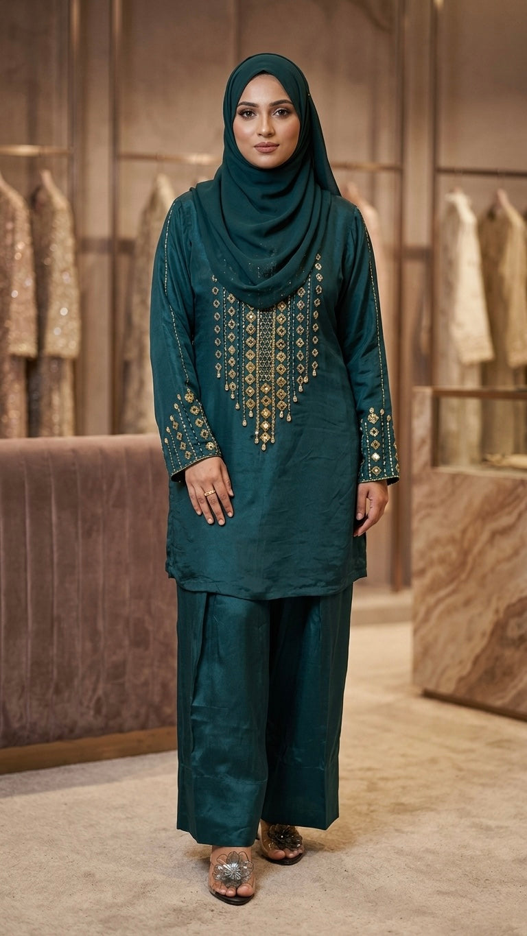 Emerald Noor Dress