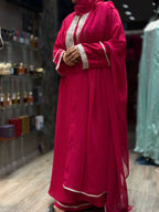 Riwaayat Ruby Dress (Hot Pink)