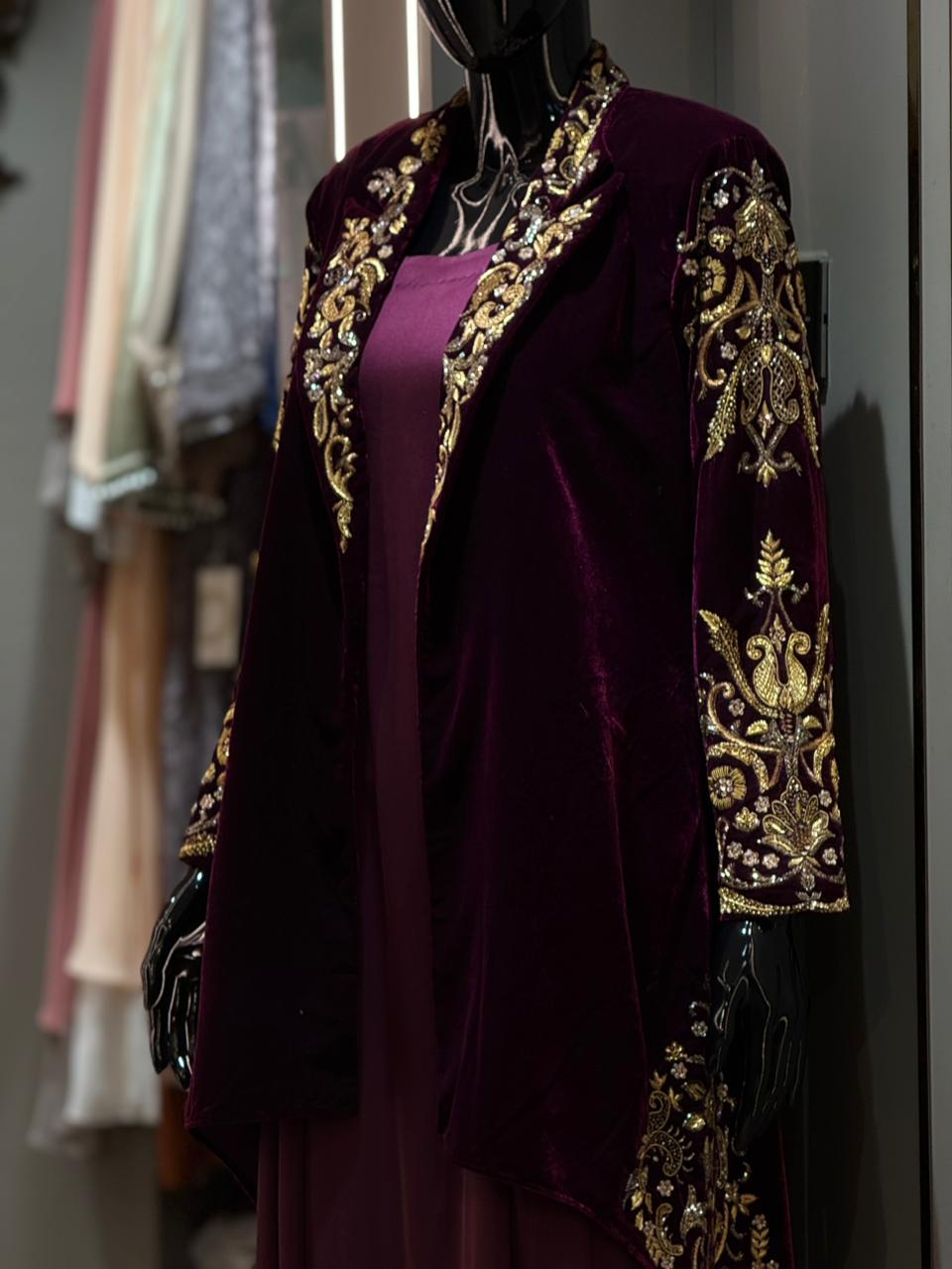 Hajra Royale Jacket Dress