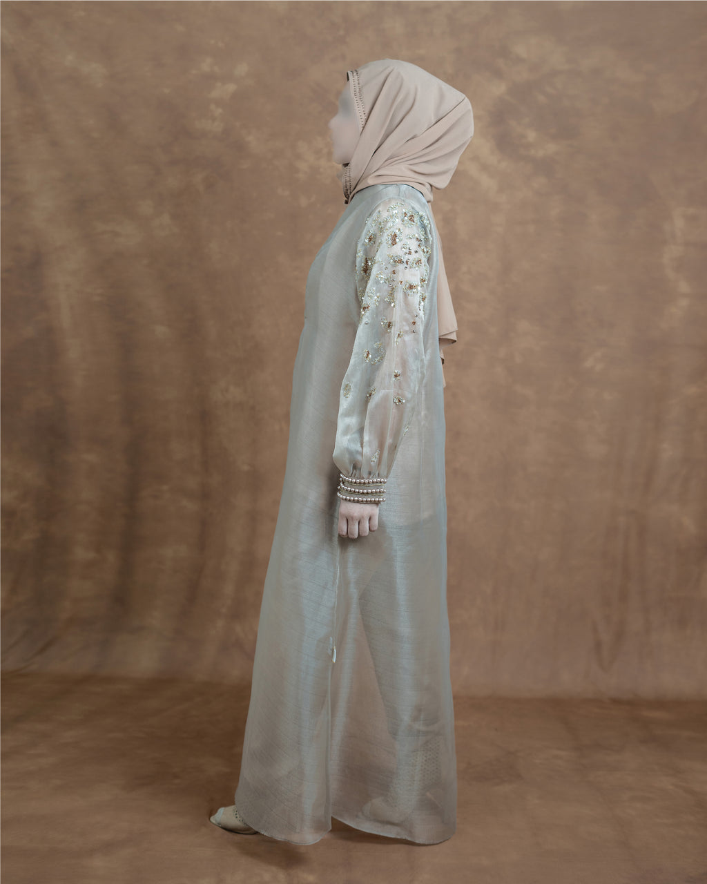 Bruyee Jacket Dress (Copper Gold)