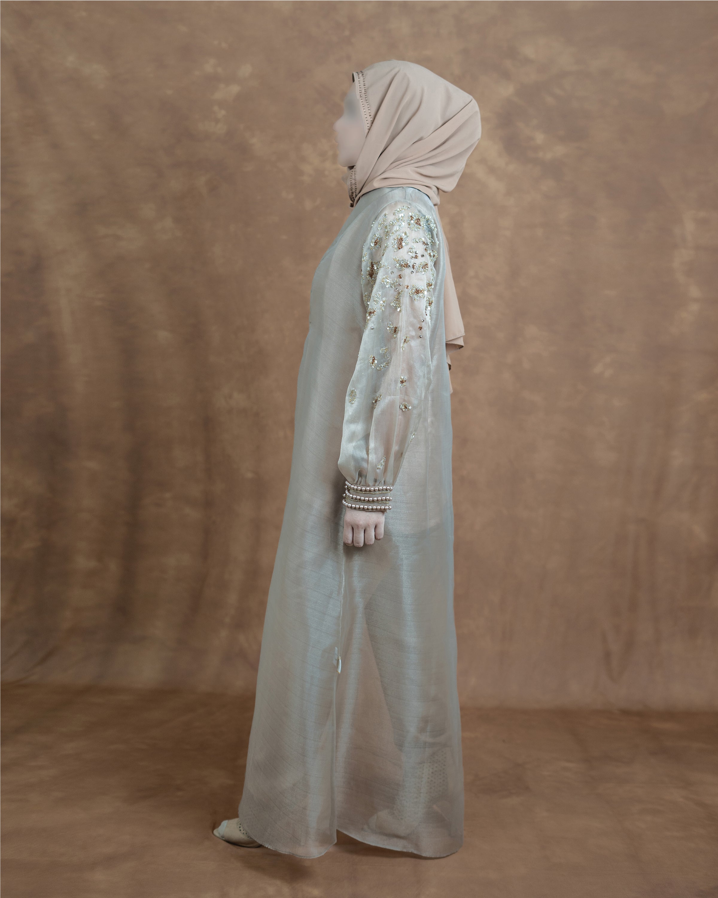 Bruyee Jacket Dress (Copper Gold)