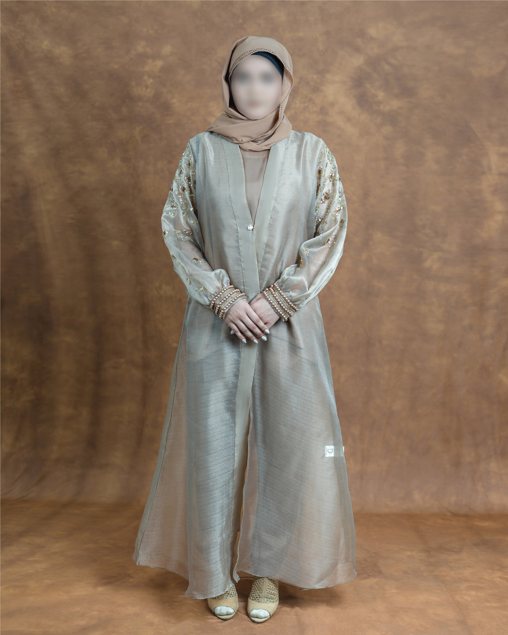 Bruyee Jacket Dress (Copper Gold)