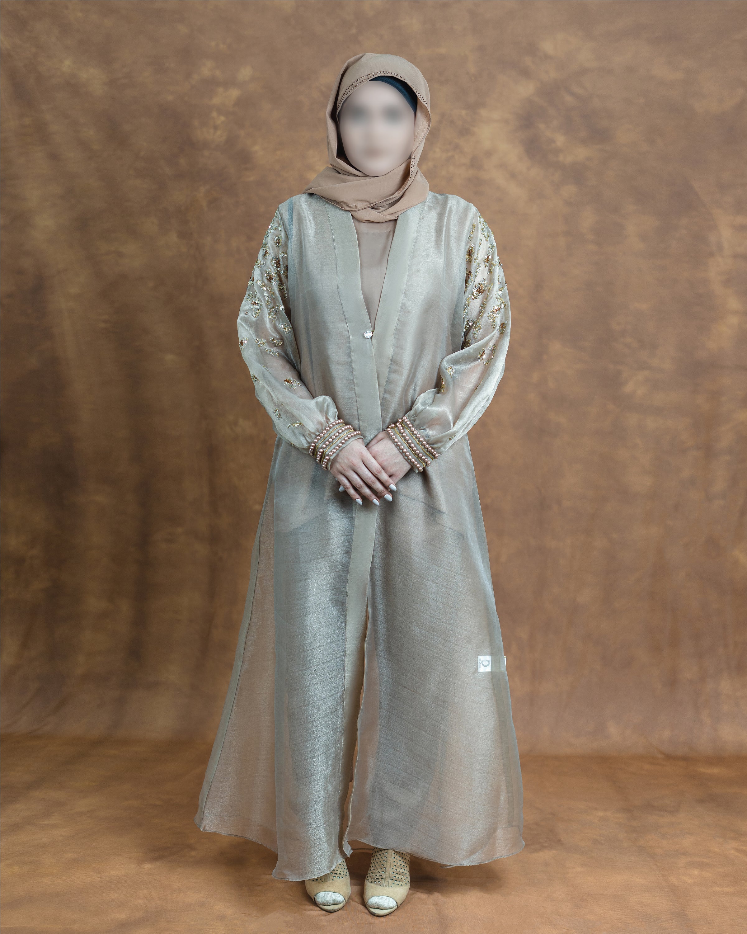 Bruyee Jacket Dress (Copper Gold)