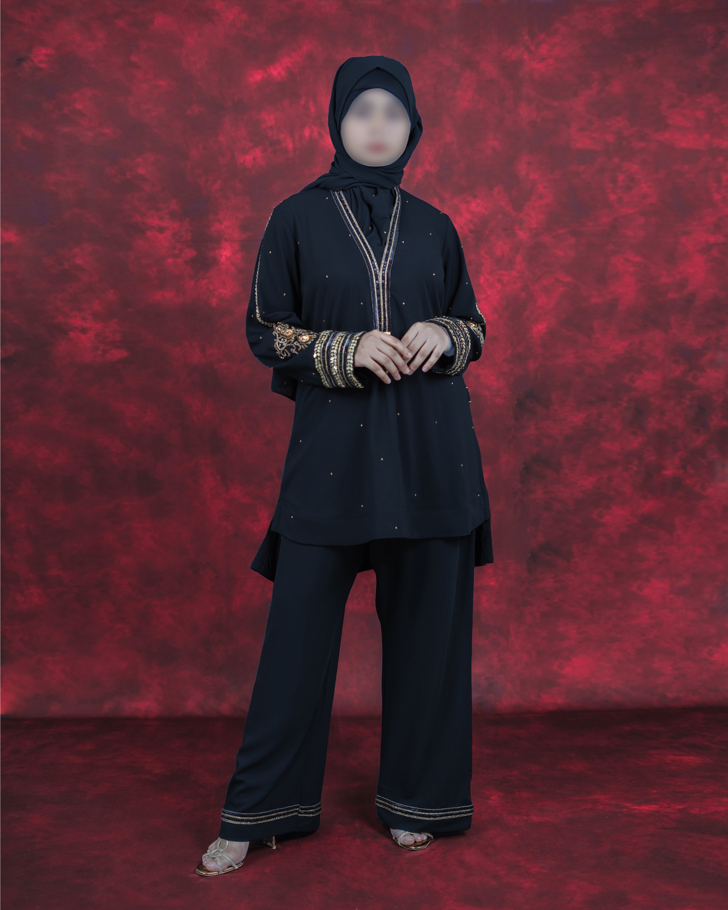 Adiba Co-Ord Set Black