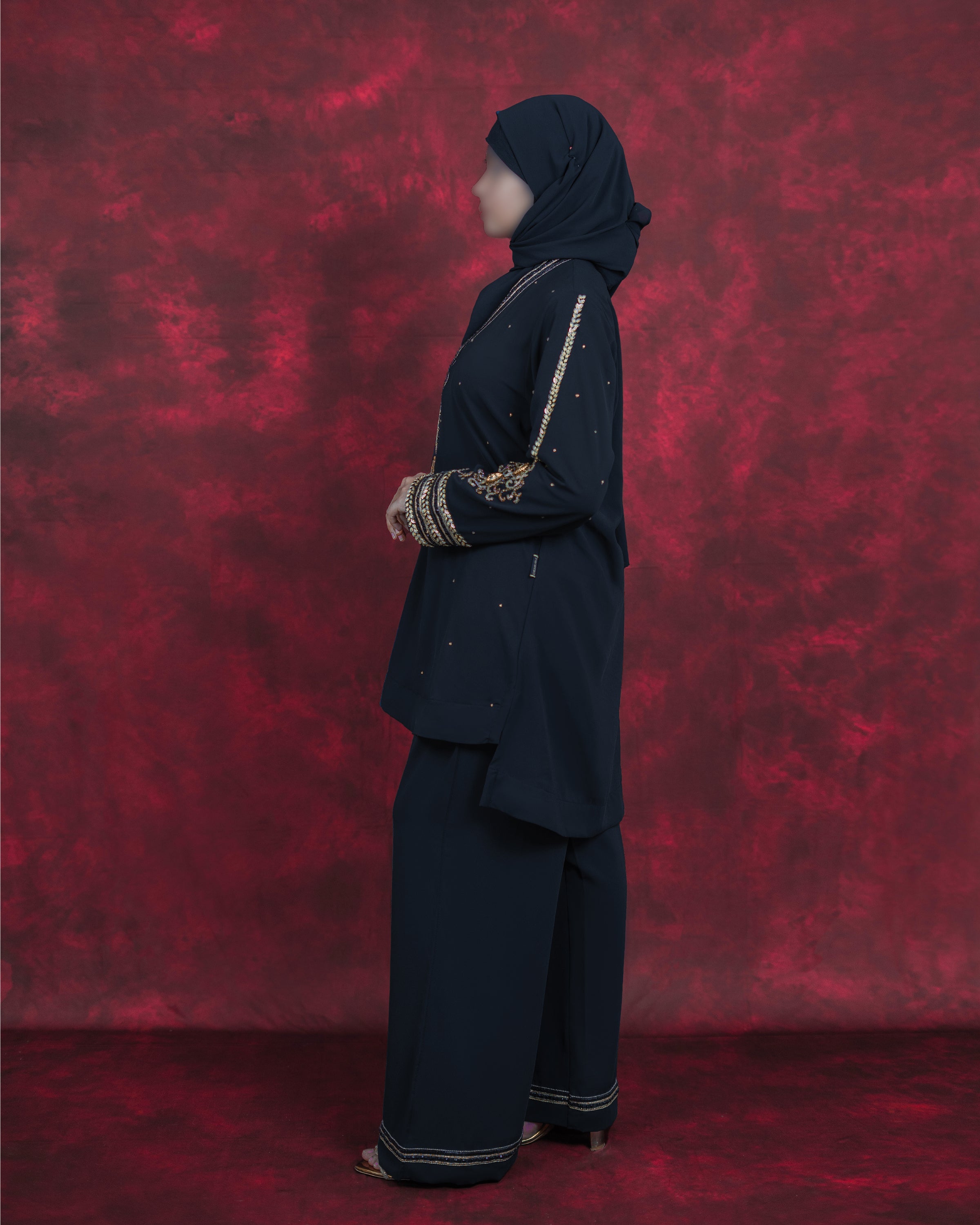 Adiba Co-Ord Set Black