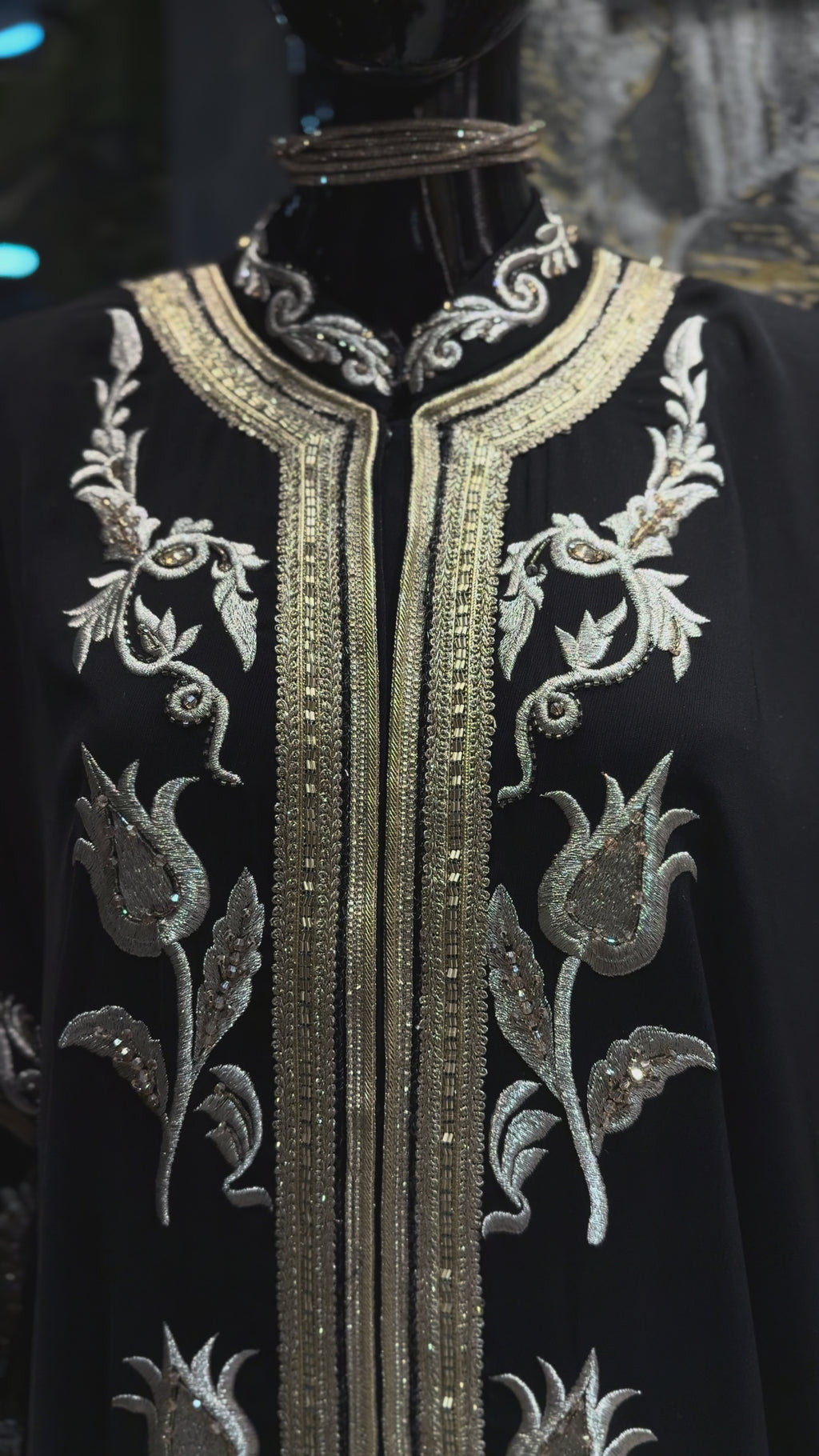 Midnight  Luxe Kaftan