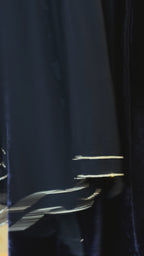 Royal Velvet Dress (Blue)