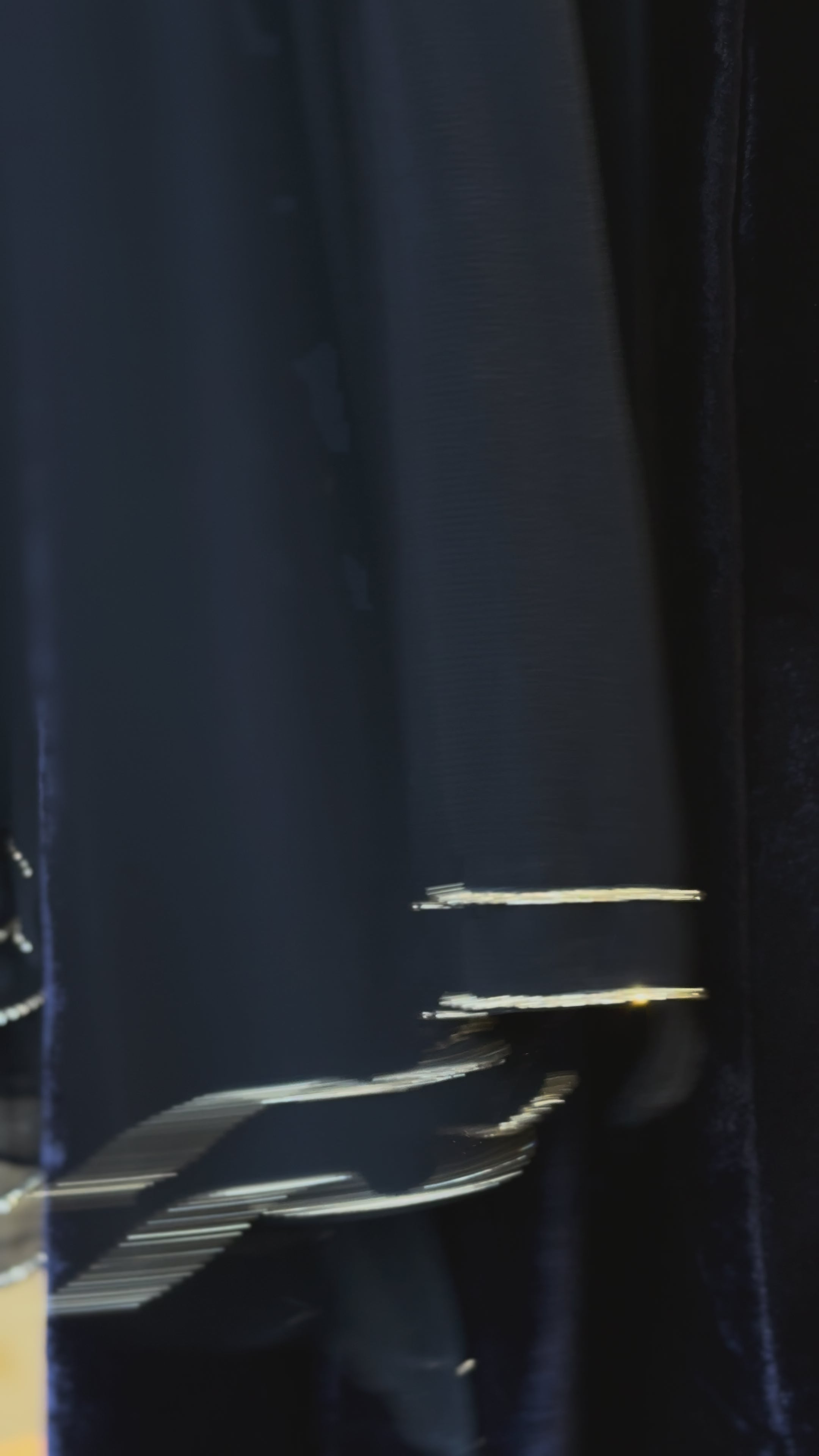 Royal Velvet Dress (Blue)