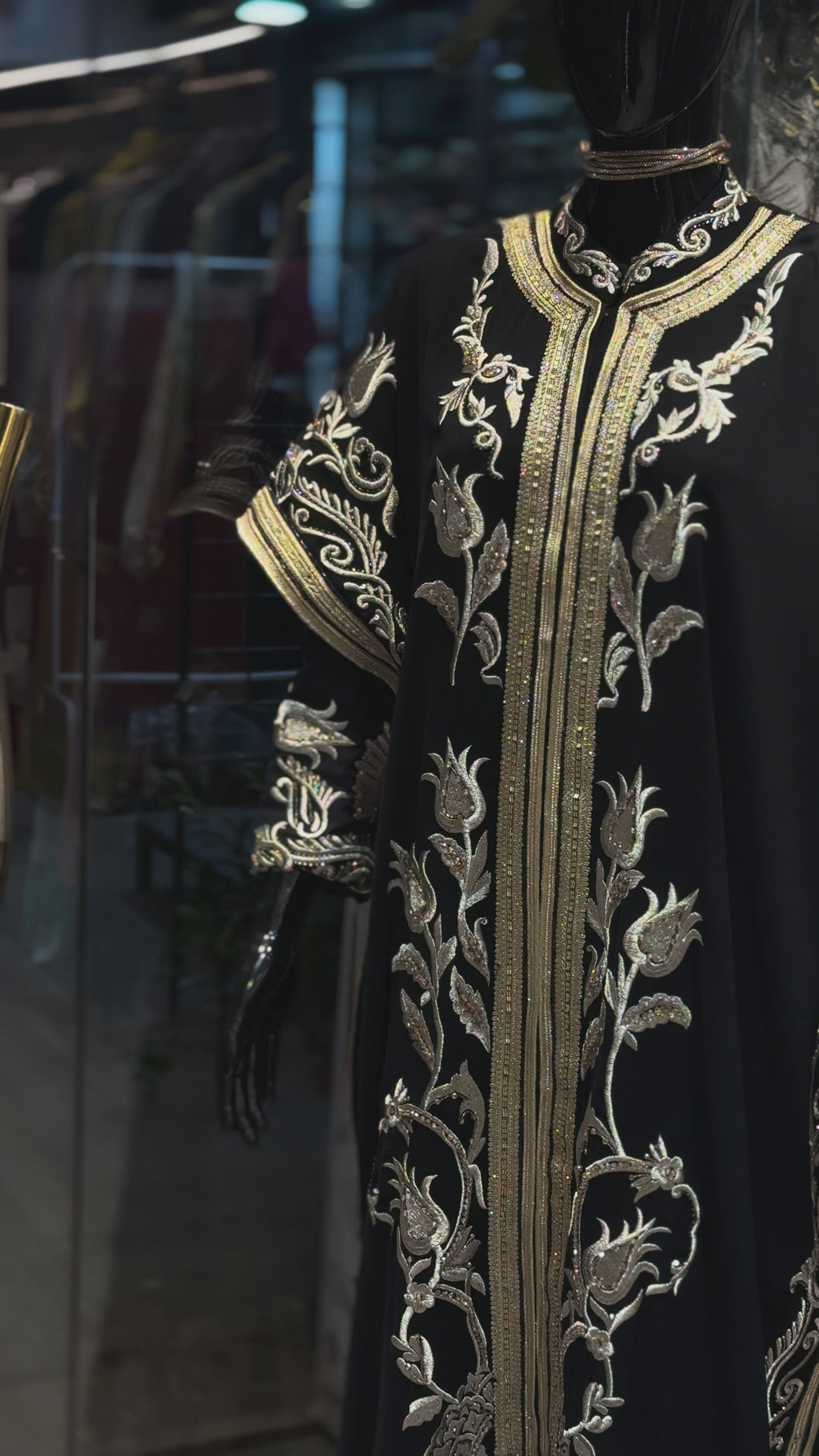Midnight  Luxe Kaftan